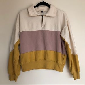Half Zip Sweatshirt